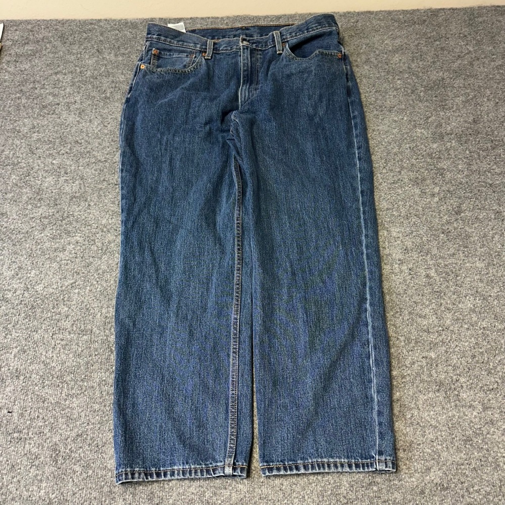 Levi's Jeans Mens Size 38x29 Blue 550 Relaxed Fit Tapered Leg Denim Medium Wash